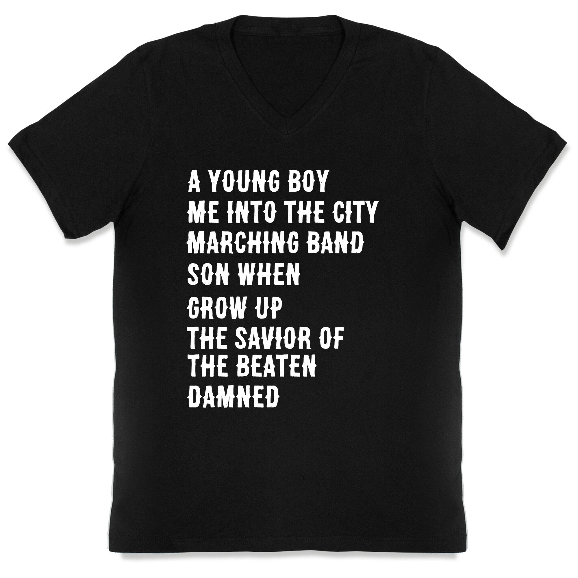 When I Was a Young Boy (1 of 2 pair) V-Neck